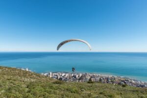 Paragliding Signal Hill in Cape Town